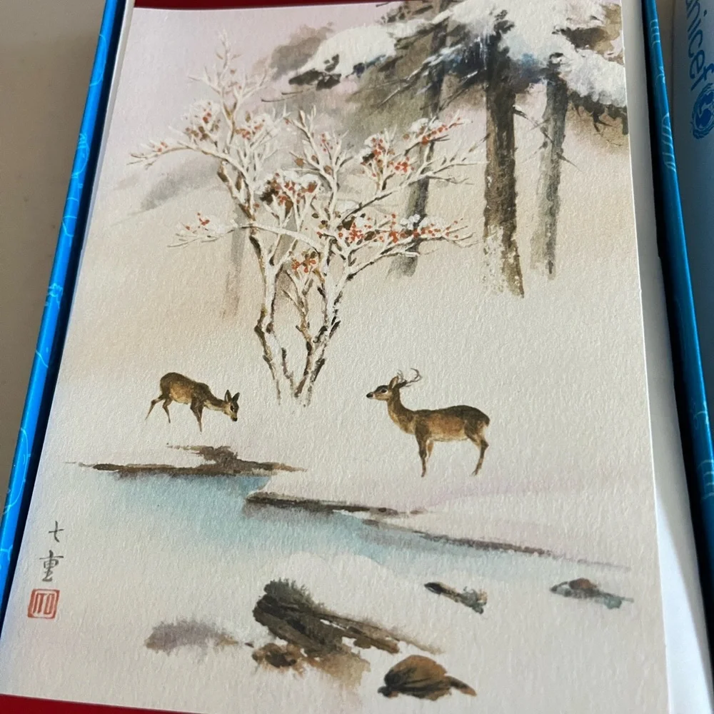 Vintage 12 cards unicef/hallmark. Great condition brand new. Christmas